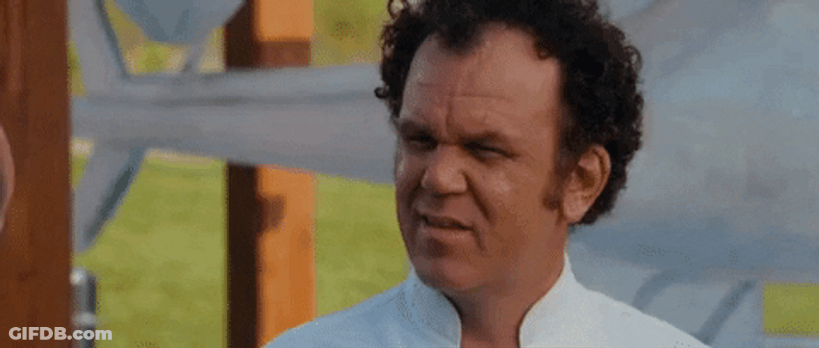John C Reilly Confused Looking Back And Forth GIF