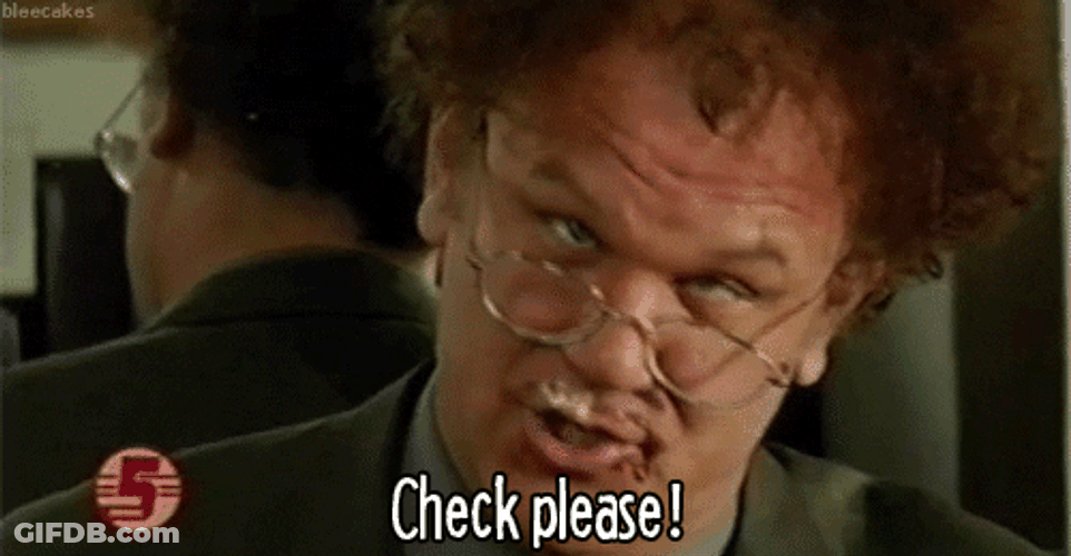 John C Reilly Looking Up Check Please GIF