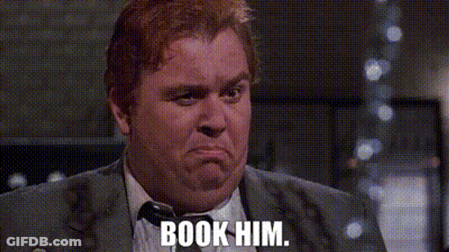 John Candy Book It Danno GIF