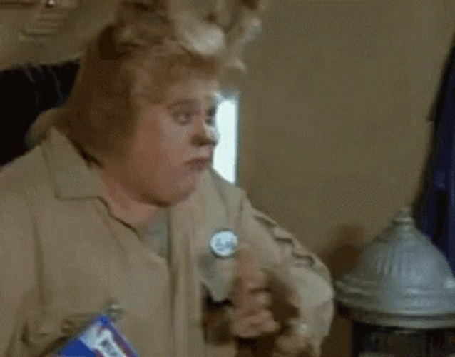 John Candy Happily Eating GIF
