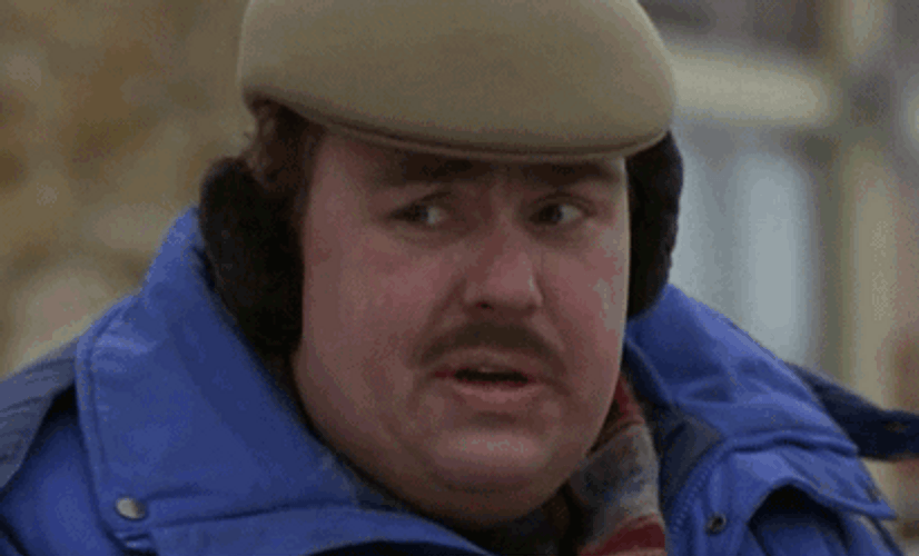 John Candy Sad Nod GIF