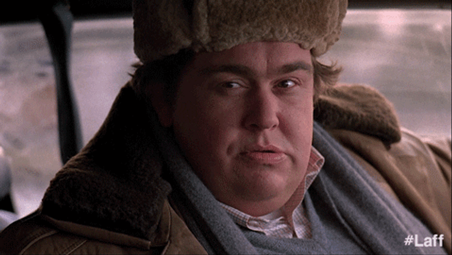 John Candy Saying No GIF