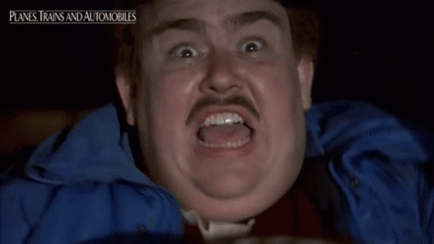John Candy Screaming GIF