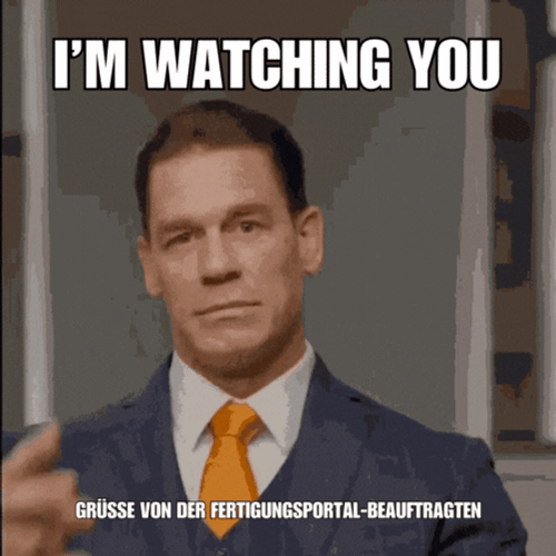 John Cena Says I'm Watching You GIF