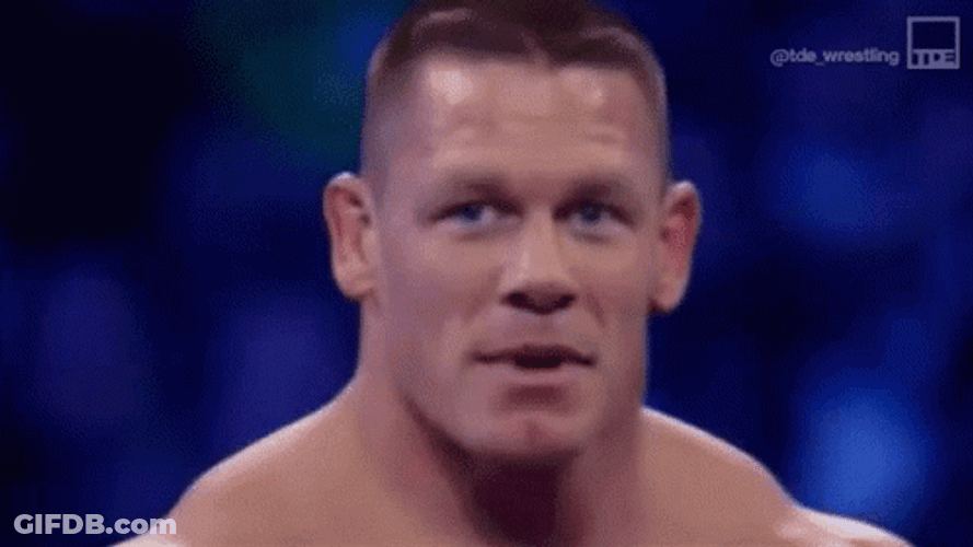 John Cena Small Nods Meme GIF