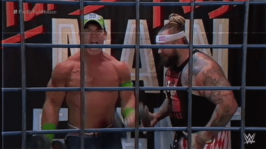John Cena Warming Up Meme GIF