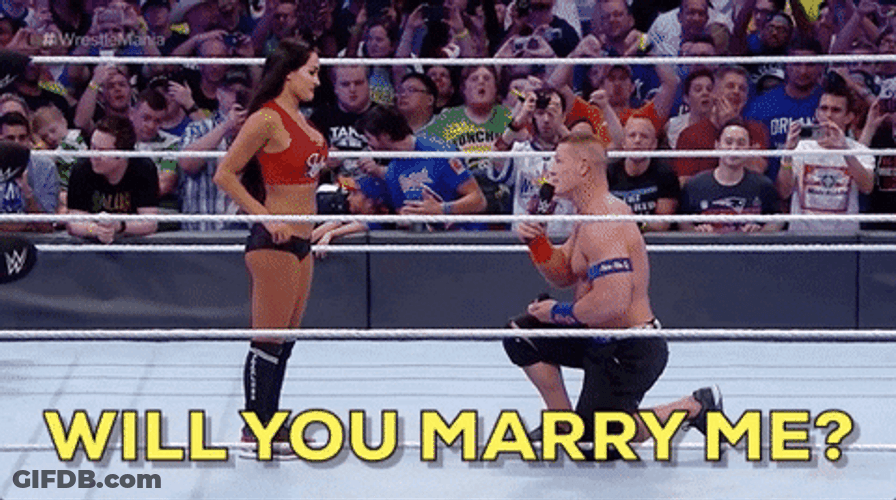 John Cena Will You Marry Me GIF