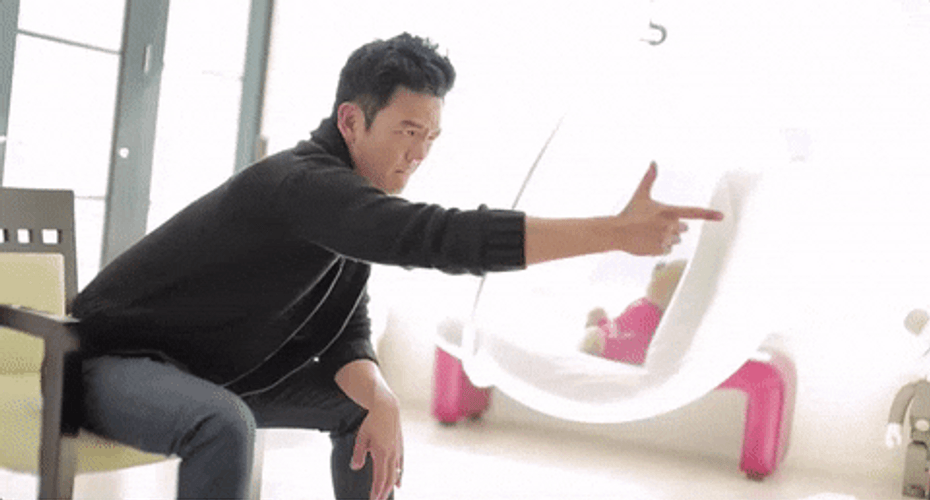 John Cho Man Point GIF
