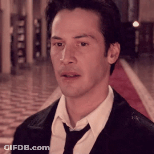 John Constantine Keanu Reeves GIF