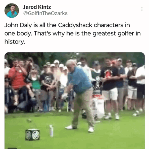 John Daly Golfing GIF