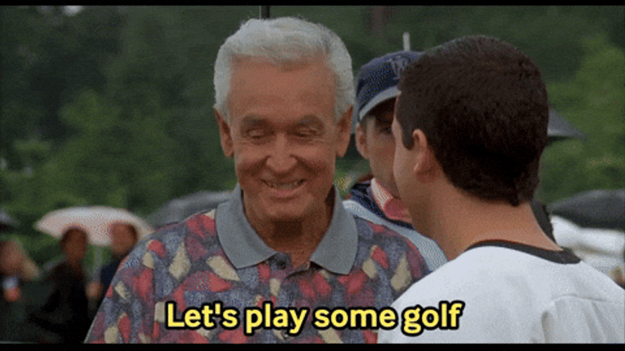 John Daly Lets Play Some Golf GIF