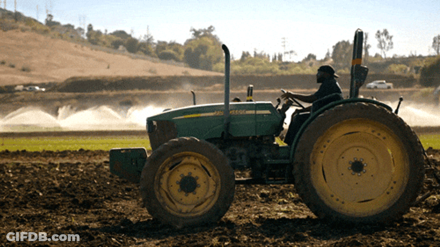John Deere Tractor GIF