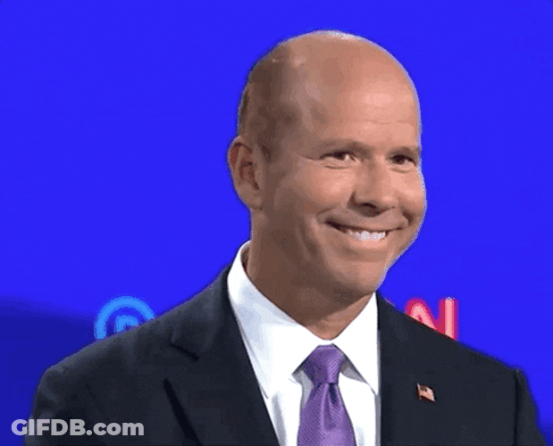 John Delaney Goofy Smile GIF