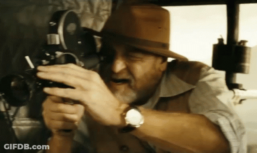 John Goodman Filming GIF