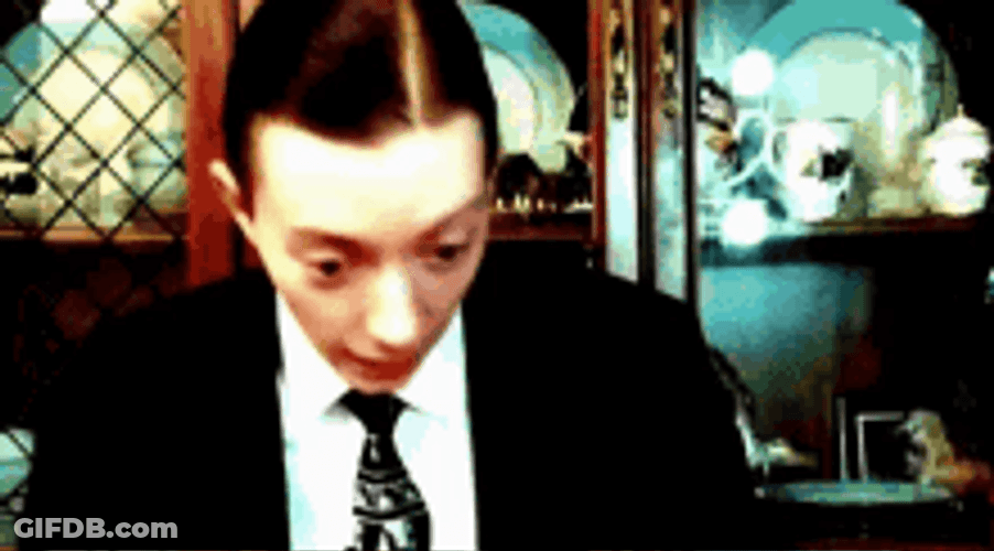 John Jurasek Panicking Moment GIF