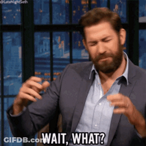 John Krasinski Wait What GIF