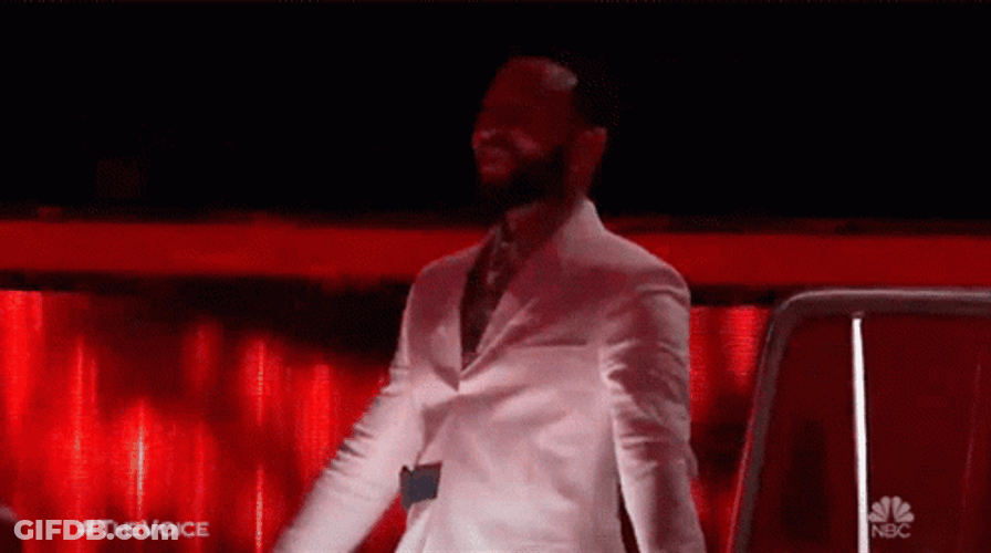 John Legend Active Raising Hand GIF