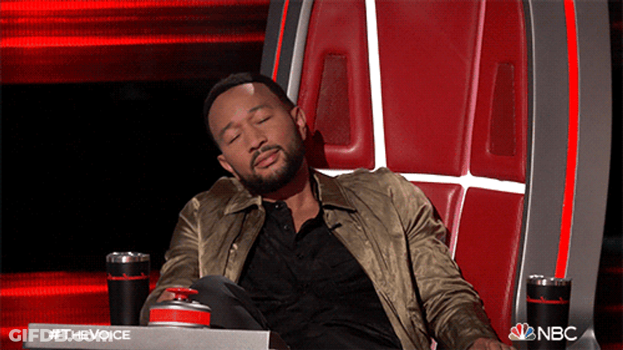 John Legend Fell Asleep GIF