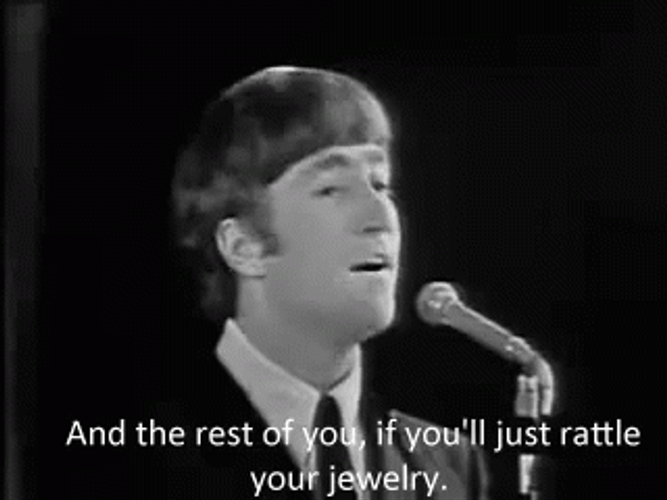 John Lennon Rattle Your Jewelry GIF