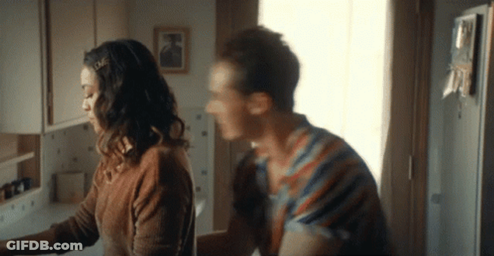 John Lindahl Hug From Behind GIF