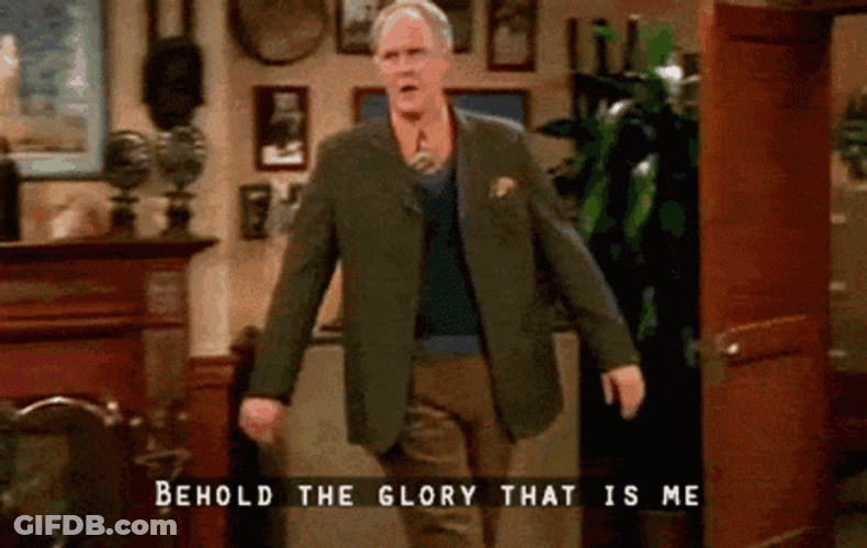 John Lithgow Look At Me Bow Head GIF