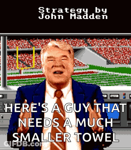 John Madden Strategy Man In Suit And Tie GIF