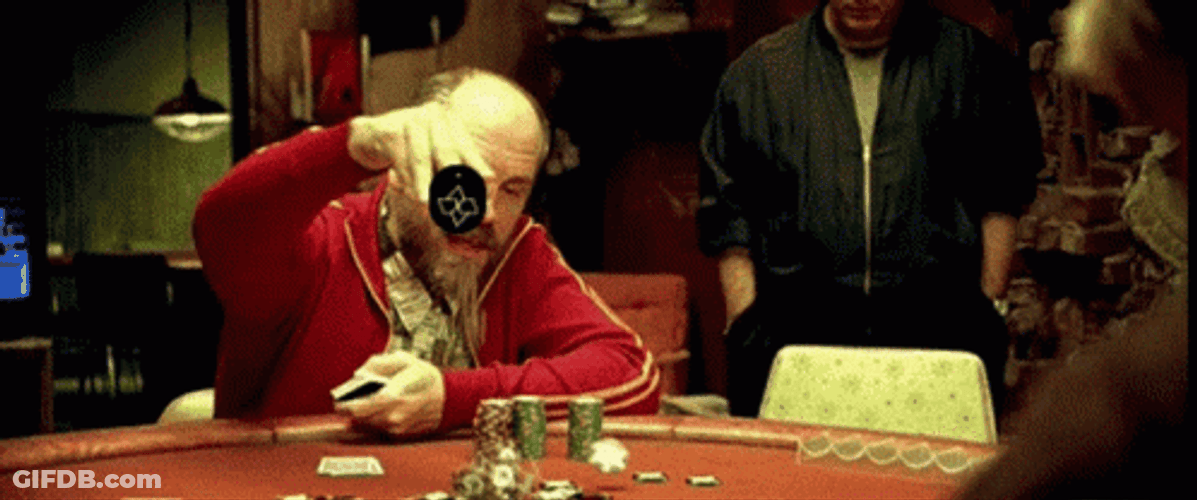 John Malkovich All In Poker Game GIF