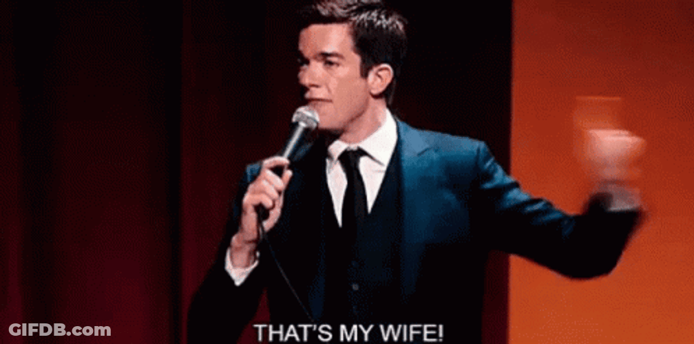 John Mulaney That's My Wife GIF