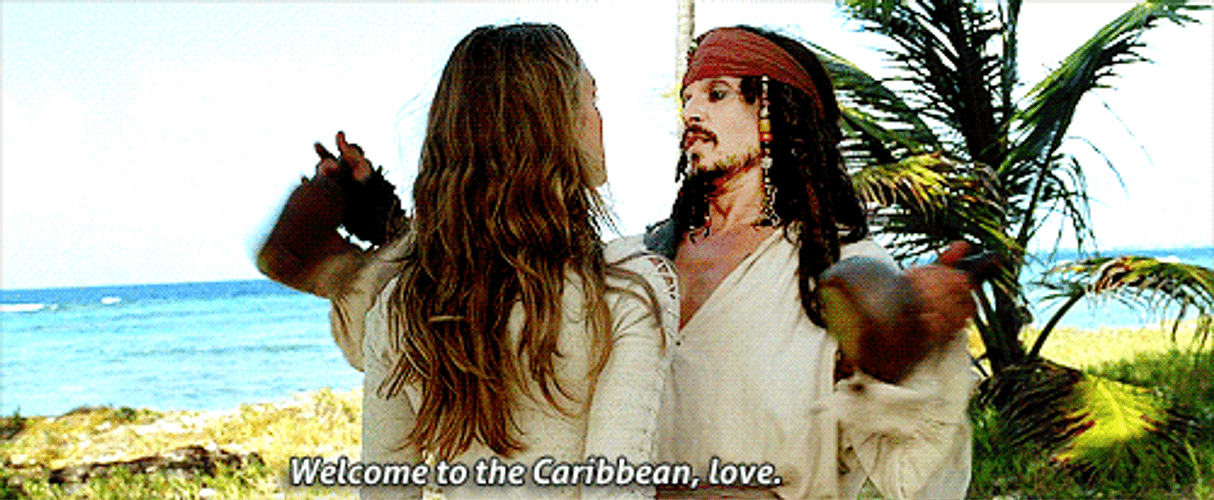 John Sparrow Welcome To The Caribbean GIF