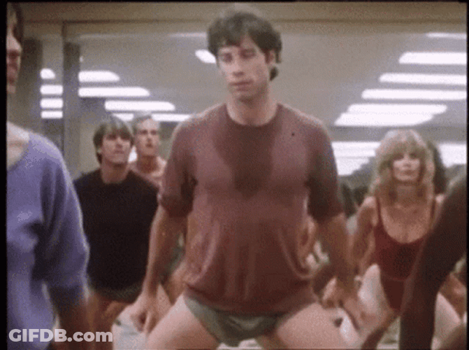 John Travolta Dance Moves GIF