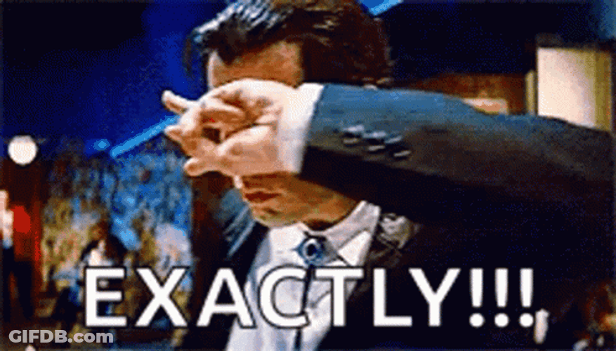 John Travolta Exactly GIF