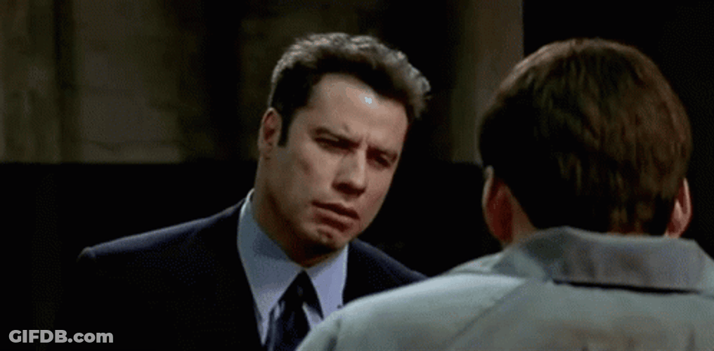 John Travolta Face Off Nicolas Cage GIF