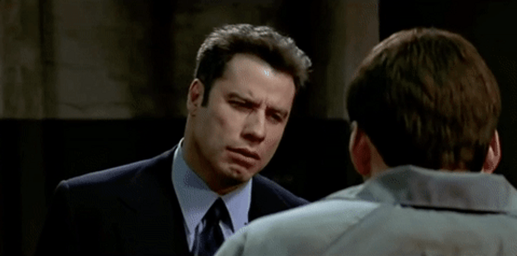 John Travolta Face Off GIF