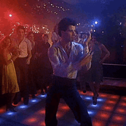 John Travolta Funny Dance GIF