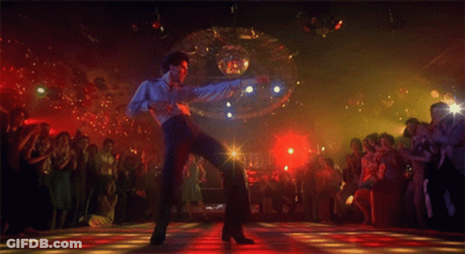 John Travolta Grooving GIF