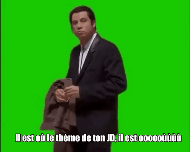 John Travolta In Green Screen GIF