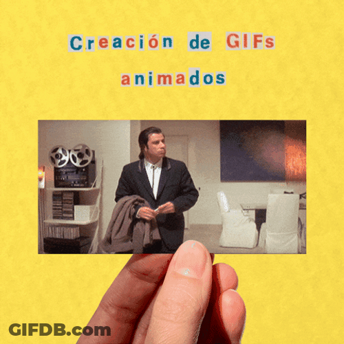 John Travolta Meme Animation GIF