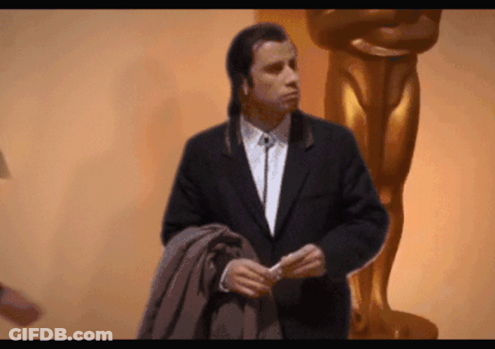 John Travolta Meme Kiss GIF
