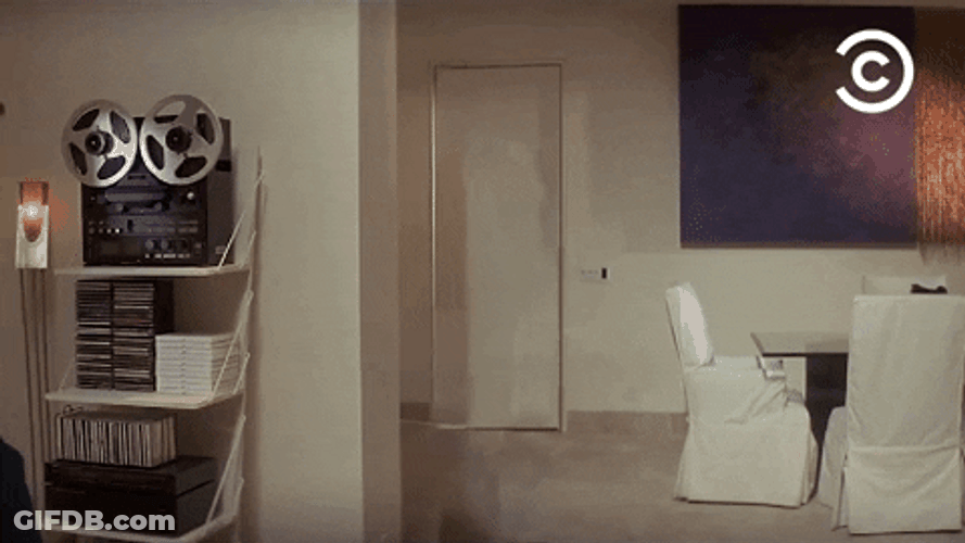 John Travolta Meme Leaving GIF