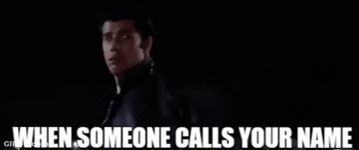 John Travolta Meme Name Call GIF