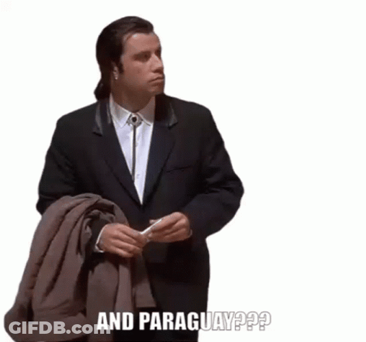John Travolta Meme Paraguay GIF