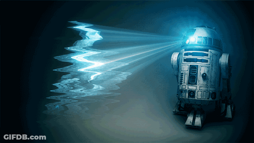 John Travolta Meme R2D2 GIF