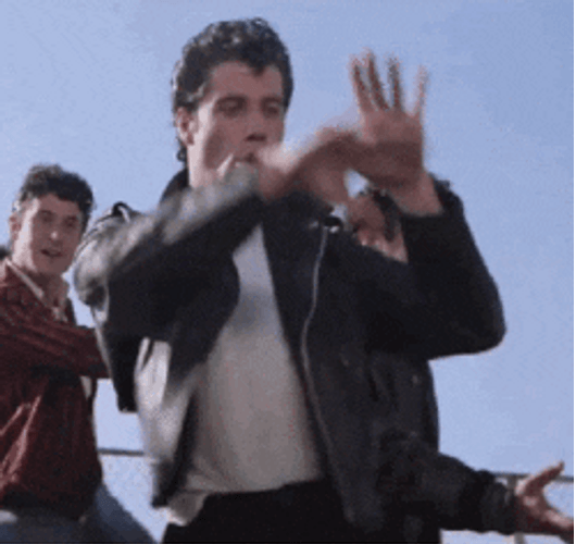 John Travolta Sexy Body Dance GIF