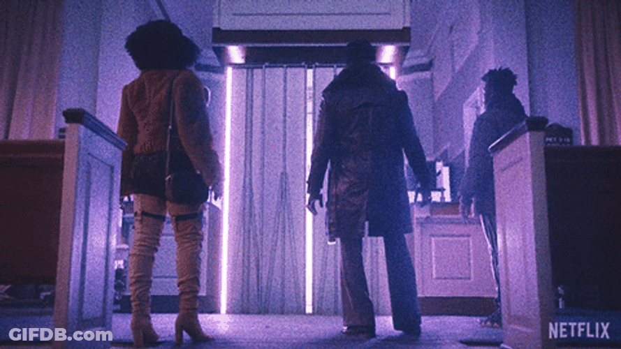 John Tyrone Boyega And Friends Waiting Elevator Open GIF