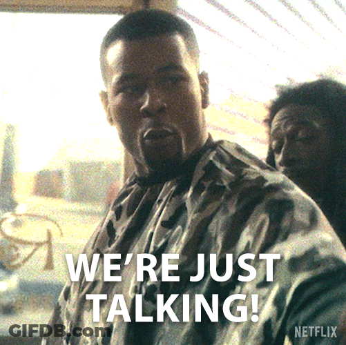 John Tyrone Boyega We're Just Talking GIF