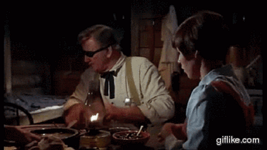 John Wayne Drinking Alcohol GIF