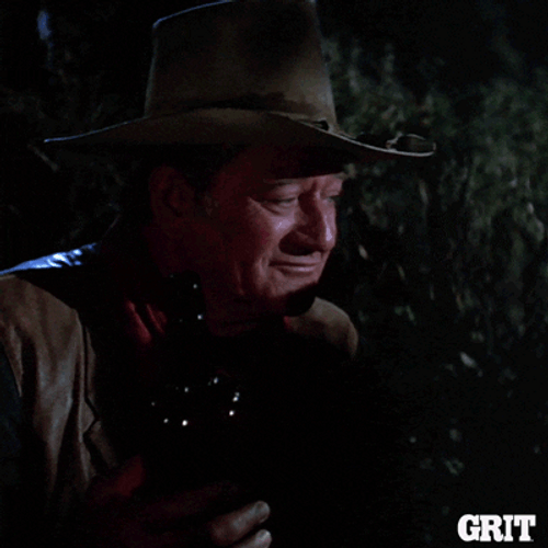 John Wayne Drinking Alcohol GIF