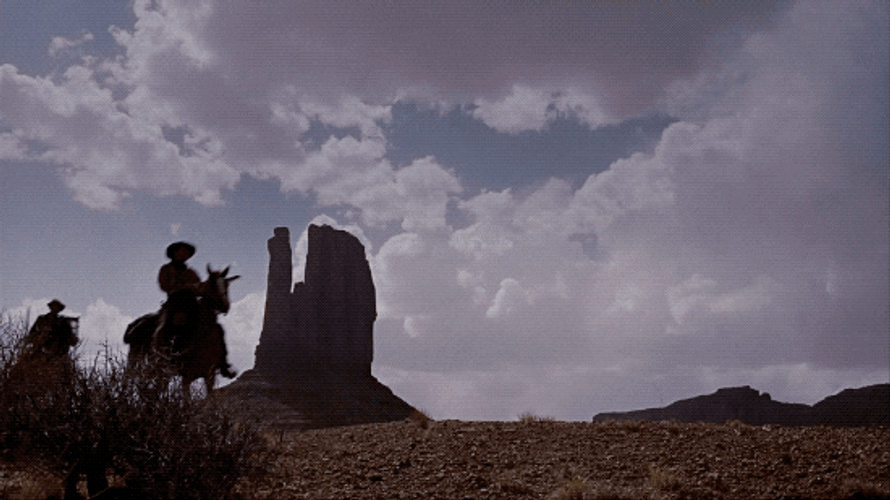 John Wayne Riding Horse GIF