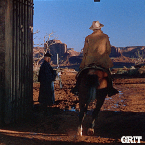 John Wayne She Wore A Yellow Ribbon GIF