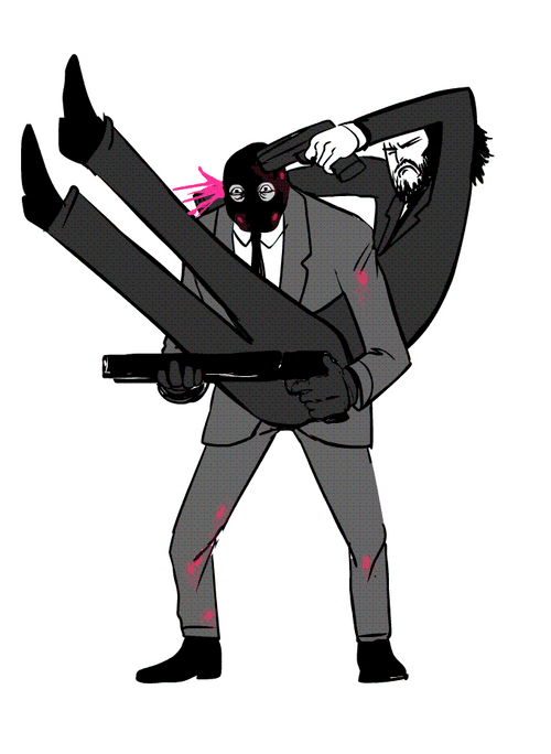 John Wick Action Animation GIF